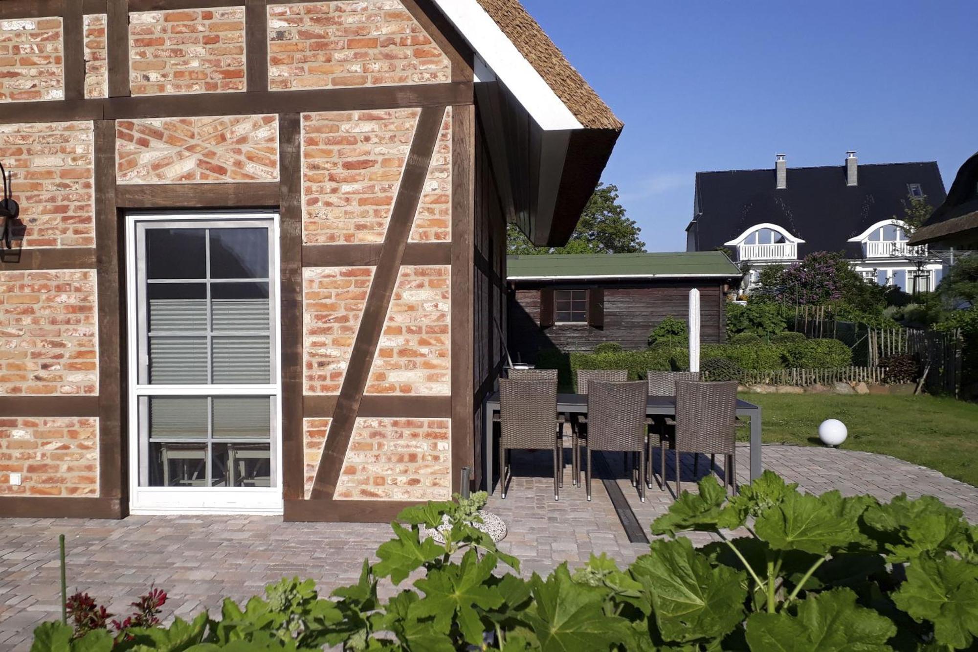 Ferienhaus Min Huesung Haus - Terrasse, Garten Gager Exterior foto